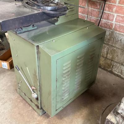 Vintage Jet VBS 400 Vertical BandSaw w/all bands shown