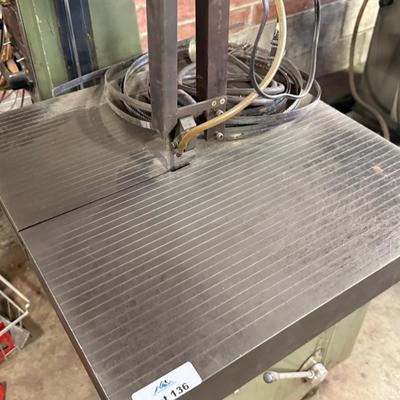 Vintage Jet VBS 400 Vertical BandSaw w/all bands shown