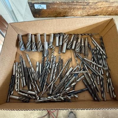 Flat Box of metal drilling bits