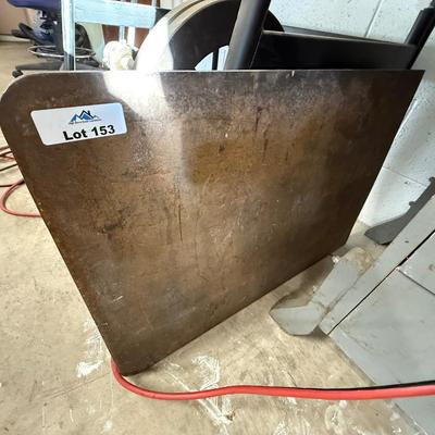 1” Slab of very heavy steel