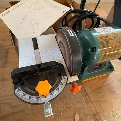 Grizzly Model H7761 Belt Disc Sander w/accessories