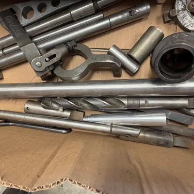 Box of misc. Machine Parts & Bits