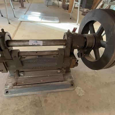 Sale Photo Thumbnail #648: similar to lot 152 – Very heavy old machine untested