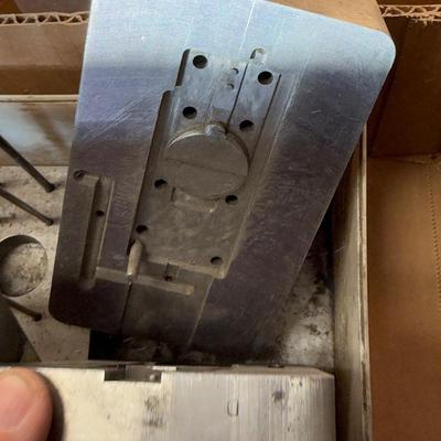 Box with Steel Molds for unknown use