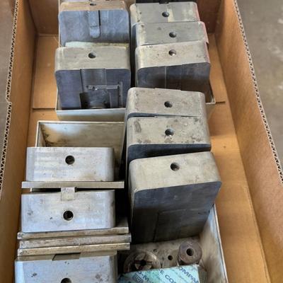 Box with Steel Molds for unknown use