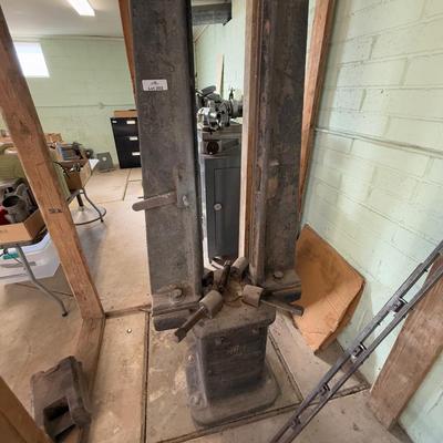 Standard Machine No. 1 vertical Drop Forging Hammer - Vtg. Tool History & hope not scrap steel