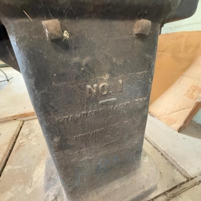 Standard Machine No. 1 vertical Drop Forging Hammer - Vtg. Tool History & hope not scrap steel