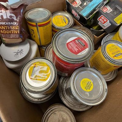 Box Wood Stains/Nails/screws/Wood Filler