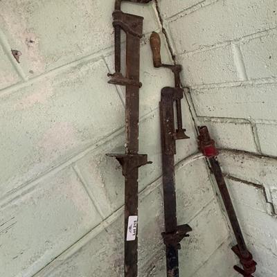 3 Clamps – 2 Long ones and a shorter one
