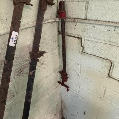 3 Clamps – 2 Long ones and a shorter one