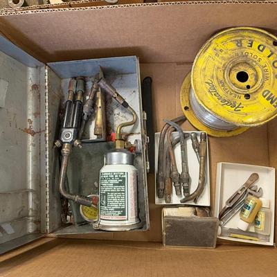 Box of Torches with Saudering components – Wire