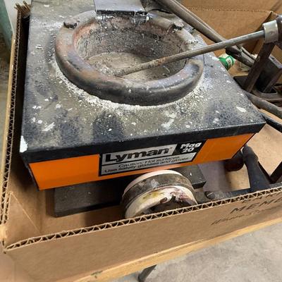 2 Boxes of Smelting Items – Stove/chemicals and other pieces