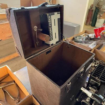 Vintage Kodascope Model G 8mm Movie Projector with carry box