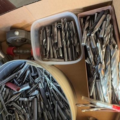 Box of Misc. Milling Bits