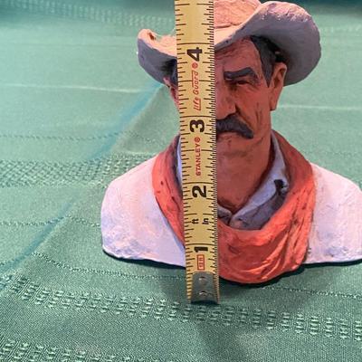 MICHAEL GARMIN COWBOY FIGURINE