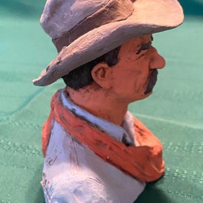 MICHAEL GARMIN COWBOY FIGURINE