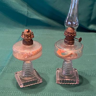 NEAT LITTLE OIL LAMPS