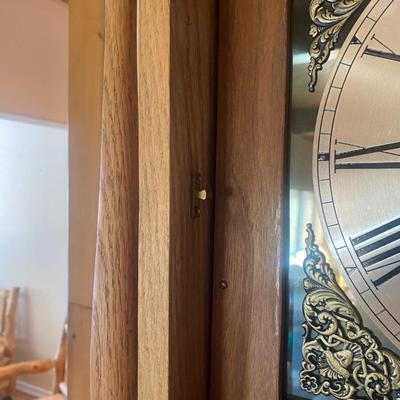 WORKING TRIPLE CHIME TEMPUS FUGIT GRANDFATHER CLOCK HAND CRAFTED IN BOULDER, CO.