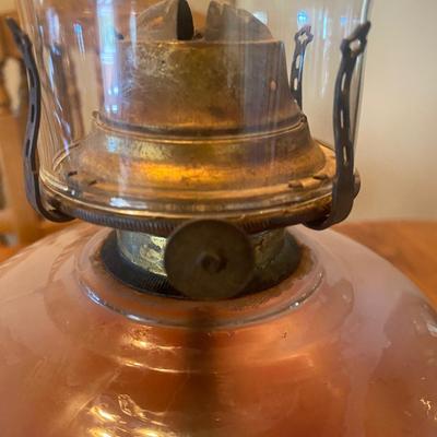 20” TALL OIL LAMP