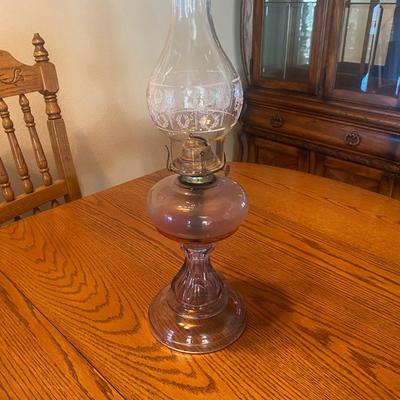 20” TALL OIL LAMP