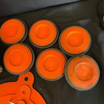 Remington Blue Rock Targets, Steel Targets and Ear Protectors (DR-SS)