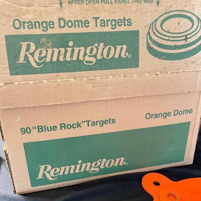 Remington Blue Rock Targets, Steel Targets and Ear Protectors (DR-SS)