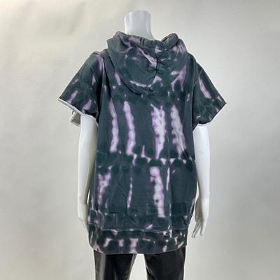 321 ISABEL MARANT Miley Tie-Dyed Fleece Hoodie Size 42