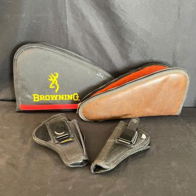 Large Collection of Soft-Sided Pistol Cases (DR-SS)