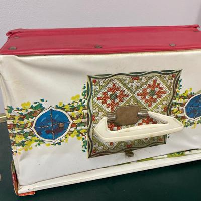 Vintage soft sided doll house