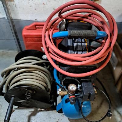 Makita Air Compressor & Campbell Hausfeld Spray Gun Kit (B1-SD)