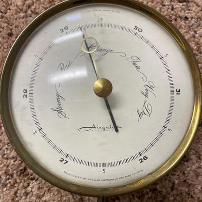 2 Vintage Barometers