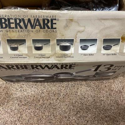 New Faberware pots and pans