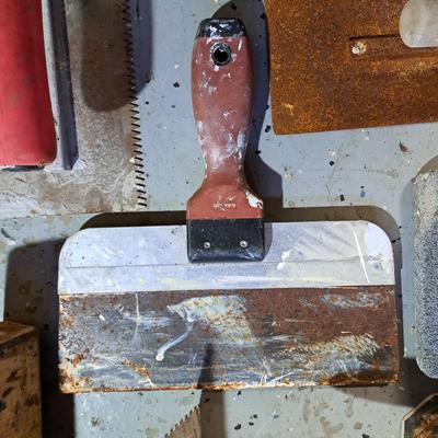 Large Bucket of Drywall & Grout Tools (B1-SD)