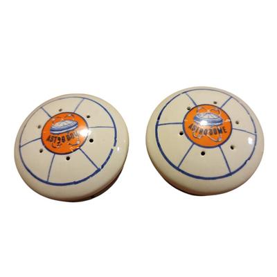 Vtg Houston Astrodome replica salt and pepper shakers