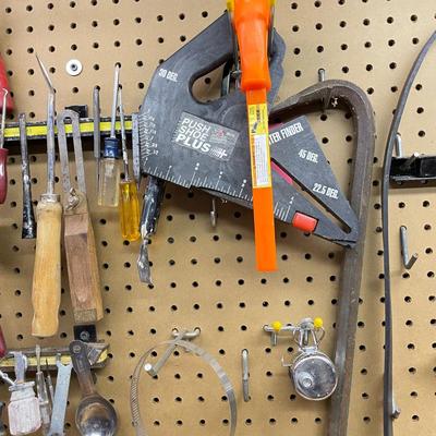 A Wall of Tools & Magnet Strips (B3-SS)