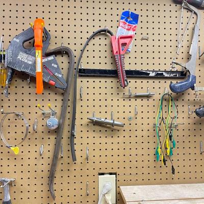 A Wall of Tools & Magnet Strips (B3-SS)