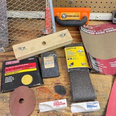 Painting & Sanding Supplies (B3-SS)