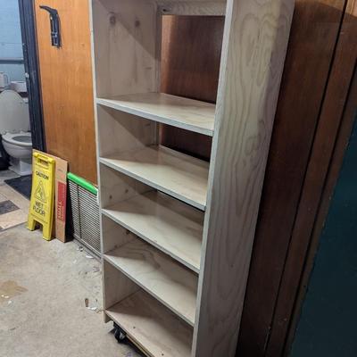Handmade Unfinished Wooden Shelf