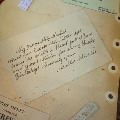 1930's 1940's Vintage Paper Memorabilia Asheville Henderson County Schools