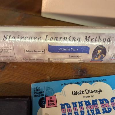 Vintage Advertising Memorabilia Posters & Books Dumbo Staircase Learning Method