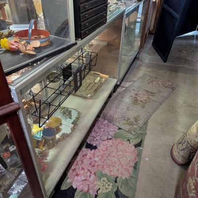 Glass Display Cabinet 60" Long