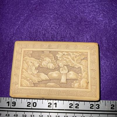 Jewelry Box Chinese carved