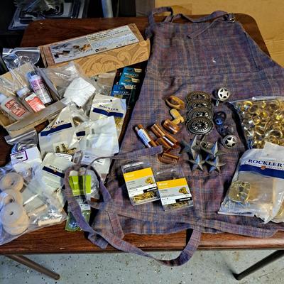 Mixed Crafting Supplies for Wood, Leather & More (B1-SD)