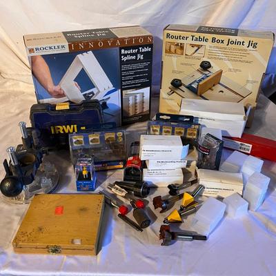 Router Table Jigs & Woodworking Bits Plus More (B2-RG)