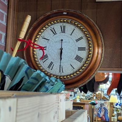 Battery Operated Chatham Clock Co Wall Decor