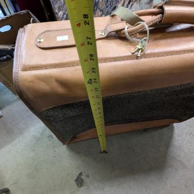 Vintage Suitcase With Key
