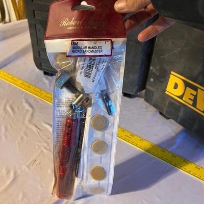 Robert Sorby NIB Sandmaster 410 & Micro Sandblaster 888SM (B2-RG)