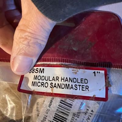 Robert Sorby NIB Sandmaster 410 & Micro Sandblaster 888SM (B2-RG)