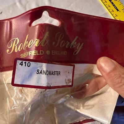 Robert Sorby NIB Sandmaster 410 & Micro Sandblaster 888SM (B2-RG)