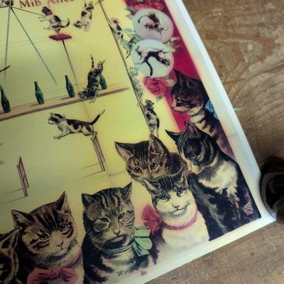 George Techow’s Wonderful Performing Cats Photo Print
